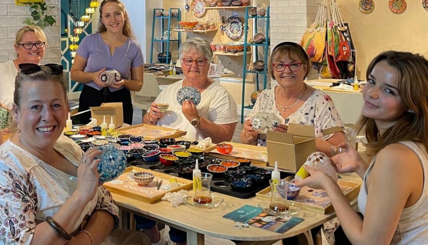Mosaic Classes in Auckland: Turkish Lamp Workshop
