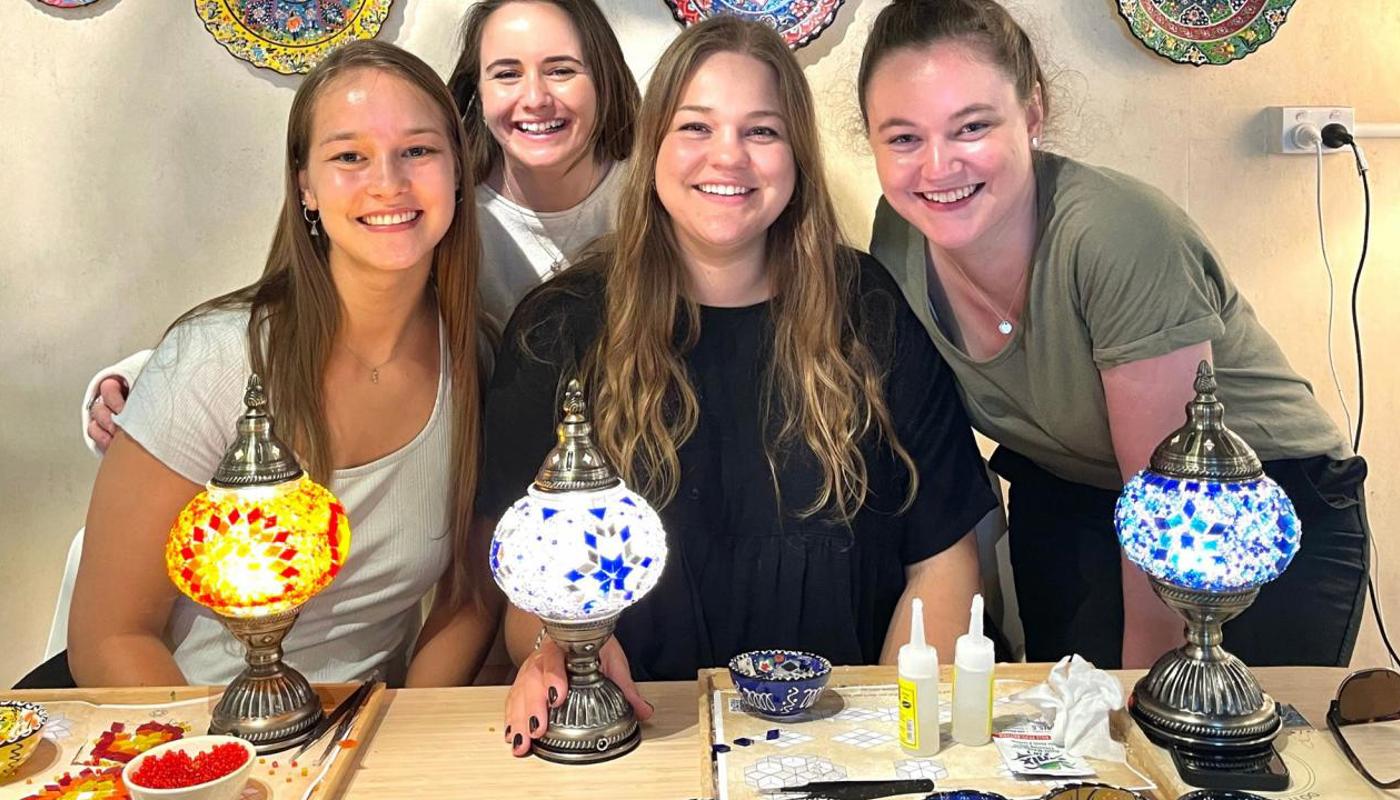 Mosaic Classes in Auckland: Turkish Lamp Workshop