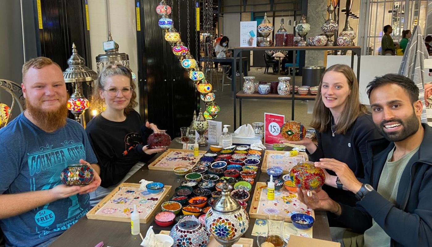 Mosaic Classes in Auckland: Turkish Lamp Workshop