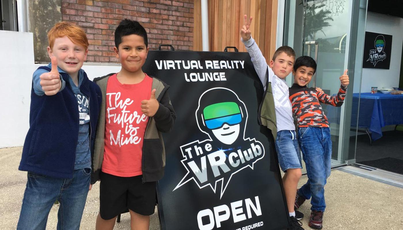 The "best party ever" at The VR Club