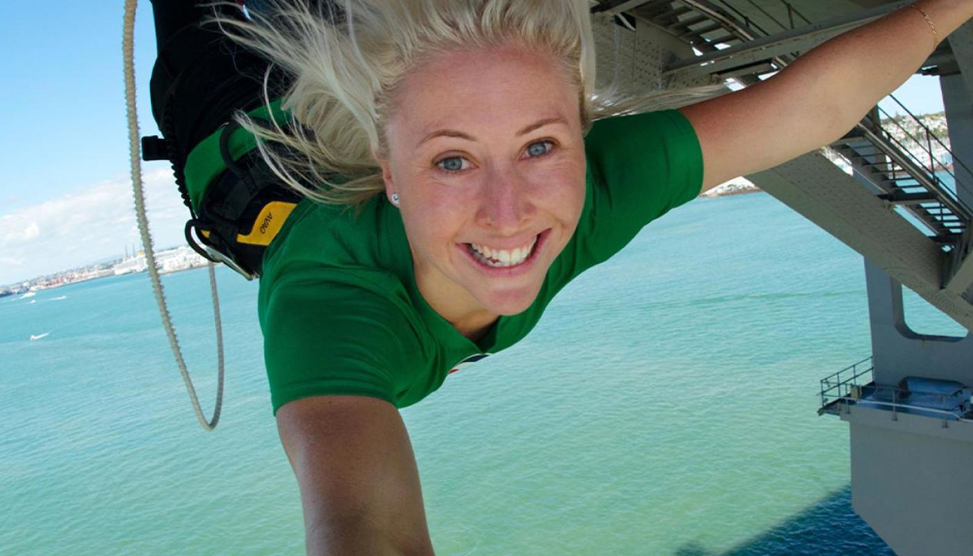 Auckland Bridge Bungy, 40 Metres